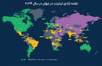 ایران؛ سومین کشور جهان در محدودیت‌های اینترنتی